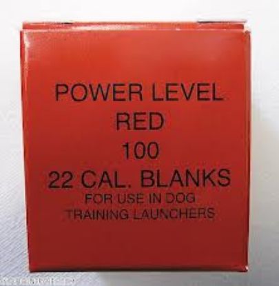 Picture of 22 Dog Training Dummy Launcher Blanks - Red High Power
