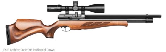 Picture of Air Arms S510 Super Light Traditional Brown Carbine