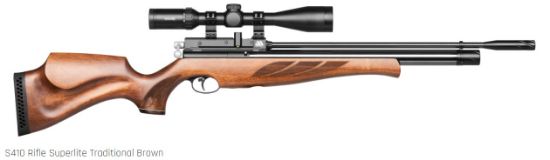 Picture of Air Arms Superlight S410 Traditional Brown Rifle