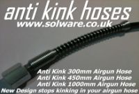 Anti Kink 300mm Airgun Hose