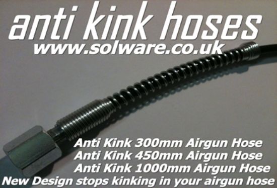 Picture of Anti Kink 450mm Airgun Hose