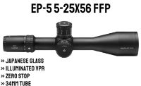 Arken EP-5 5-25X56 FFP VPR MIL 34mm Scope