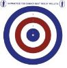 Picture of Bisley 14cm Air Rifle Card Targets Red, White & Blue