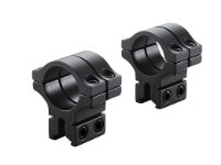 BKL-301 30mm Black 2 Piece Double Strap Medium Scope Rings