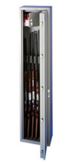 Picture of Brattonsound RL7+ 6/7 Rifle Safe with 203mm Internal Locking Top - RL7+