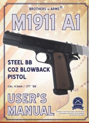 Picture of Brothers in Arms M1911 CO2 Air Pistol