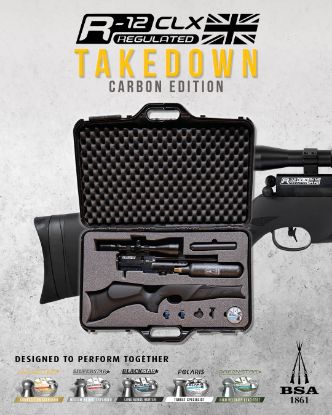 Picture of BSA R12 CLX Take Down Rifle Carbon Edition