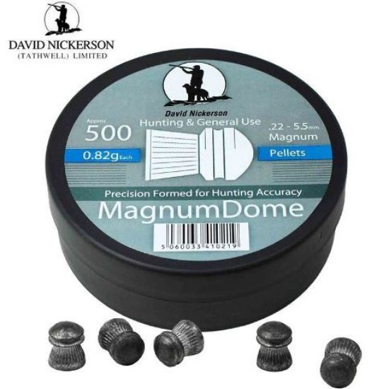 Picture of David Nickerson Magnum .22 Dome Head Pellets