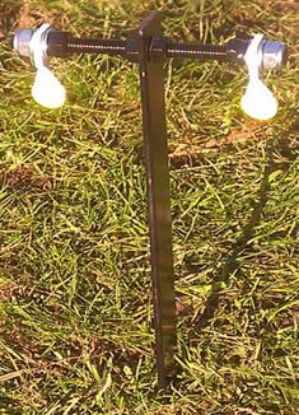 Picture of Double 15mm Garden Spinner Airgun Target