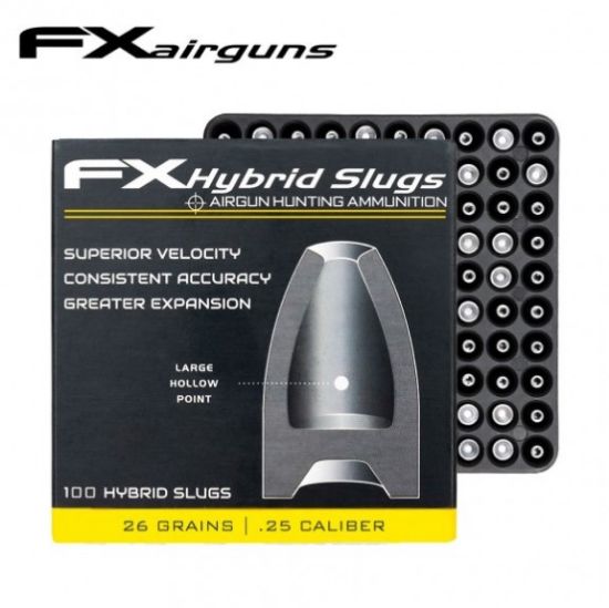 Picture of FX Hybrid Slug .25 Cal 26 Grain 100 Per Sleeve