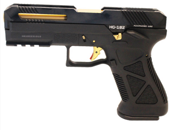 Picture of HG182 AG17 Scorpion Gas Airsoft Pistol Black
