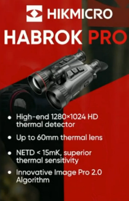 Picture of HIKMICRO Habrok HQ50L Pro Thermal Binoculars