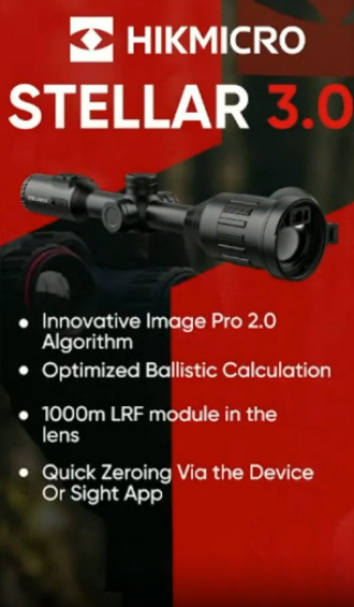 Picture of HIKMicro Stellar SX60L3.0 Thermal Scope
