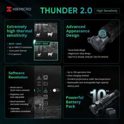 Picture of HikMicro Thunder 2.0 35mm Thermal Scope
