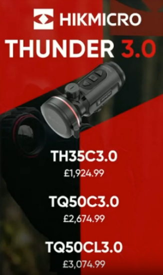 Picture of Hikmicro Thunder 3.0 TQ50C Thermal Clip On