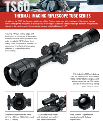 Picture of Infiray-Nocpix TS60 Thermal Scope