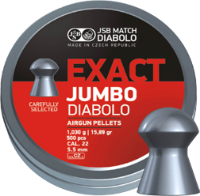 JSB .22 Exact Jumbo Pellets 5.51 x 10 Tins