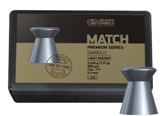 Picture of JSB Exact Diabolo Match Premium Series Light 7,33gr 4.50