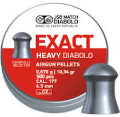 Picture of JSB Exact Heavy 177 4.51 Lead Pellets