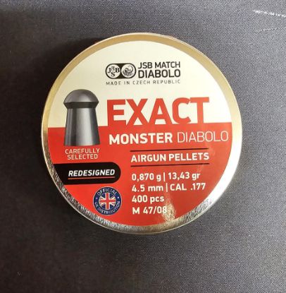 Picture of JSB Exact Monster Pellets .177 4.52mm x 400pcs