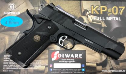 Picture of KJ Works KP-07 1911 4.5MM CO2 Heavy Weight Full Metal BlowBack Air Pistol