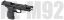 Picture of KL M92 Black Blowback 4.5mm BB Air Pistol
