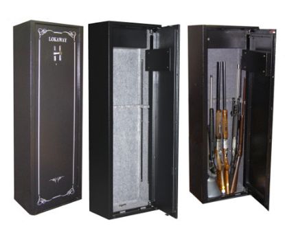 Picture of LCH1 Premium Digital 12-18 Gun Lokaway Gun Safe with Ammo Locking Box