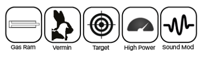 Picture of Milbro Savage Tactical Spring Powered Air Rifle