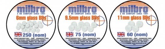 Picture of Milbro Slingshot Ammo Glass BBs