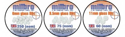 Picture of Milbro Slingshot Ammo Glass BBs