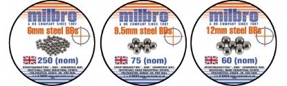 Picture of Milbro Slingshot Ammo Steel BBs