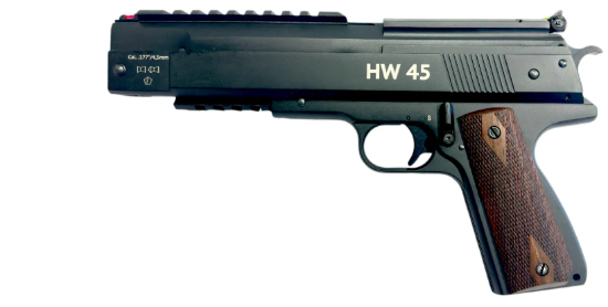 Picture of New 2025 HW45 Air Pistol with Rails