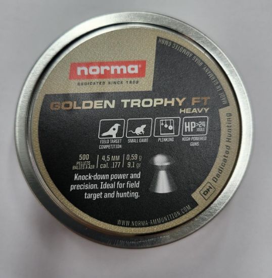 Picture of Norma Golden Trophy Heavy FT .177 Pellets
