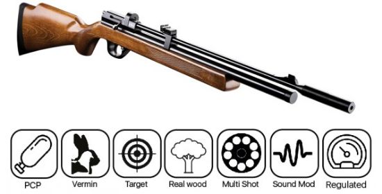 Picture of PR900S Gen 2 Synthetic Regulated PCP Air Rifle