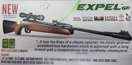 Picture of Remington Expel GR 177 & 22 Air Rifle