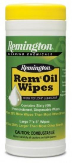 Picture of Remington Oil Wipes 60 Pack