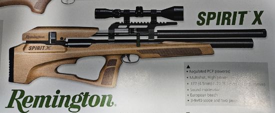 Picture of Remington Spirit X Bullpup Style PCP Air Rifle Beech Stock