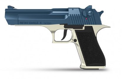 Picture of Retay Eagle X Blue/Satin 9MM P.A.K