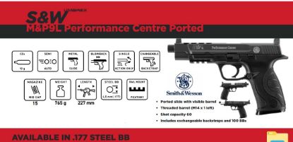 Picture of S & W MP9L - Smith & Wesson MP9L