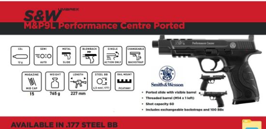 Picture of S & W MP9L - Smith & Wesson MP9L