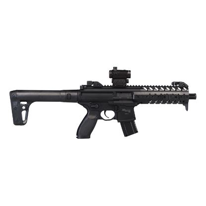 Picture of Sig Sauer MCX Black With Sig 20R 1-4x24 Scope Semi Auto Lead Pellet Air Rifle