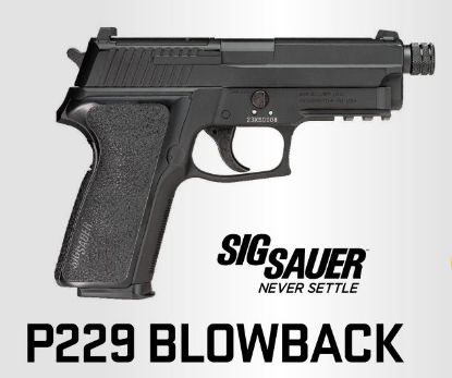 Picture of Sig Sauer P229 Blowback 177 Lead Pellet