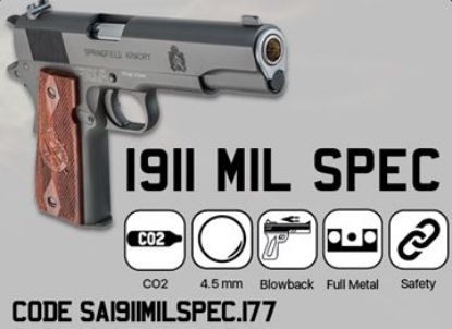 Picture of Springfield Armoury 1911 Mil Spec Co2 Pistol