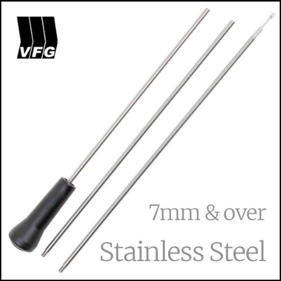 Picture of VFG 7mm Plus 3 Piece Aluminum Cleaning Rod with Adaptor