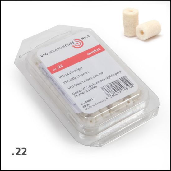 Picture of VFG Barrel Cleaning Felts for 22 - 5.5mm (Box of 50)