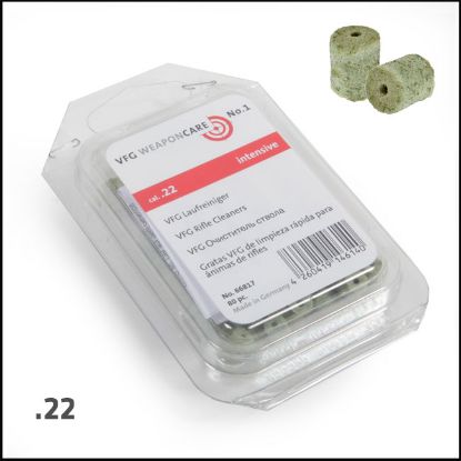 Picture of VFG Super Intensive Barrel Cleaning Felts for 22 - 5.5mm - 6.5mm