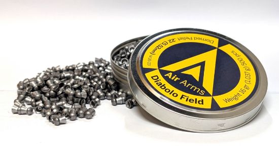 Picture of Air Arms Diabolo Field .22 5.51 16gr Lead Pellets