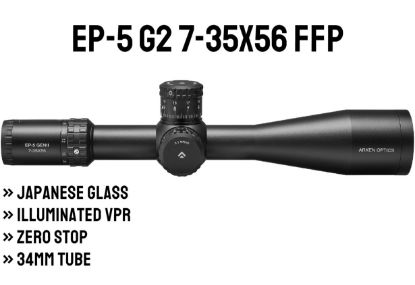 Picture of Arken Optics EP5 GENII 7-35X56 FFP VPR MOA 34mm