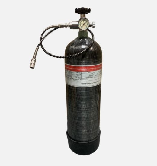 Picture of 3 Ltr 300 BAR Carbon Fibre Airgun Charging Cylinder