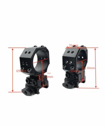 Picture of Infinity Elevation Ajustable Scope Mount 34mm Ring Picatinny INS-34